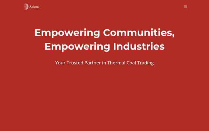 Asicoal Trading – Your Trusted Partner in Thermal Coal Trading